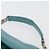 BALLY Borsa a mano in pelle blu turchese argento Auth BA12211A - vista 8