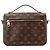 LOUIS VUITTON - Sac à bandoulière Métis Louis Vuitton en toile enduite monogrammée Marron - vue 3