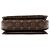 LOUIS VUITTON - Sac à bandoulière Métis Louis Vuitton en toile enduite monogrammée Marron - vue 4