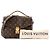 LOUIS VUITTON - Sac à bandoulière Métis Louis Vuitton en toile enduite monogrammée Marron - vue 9