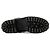 GUCCI - Stivaletti GG Gucci in pelle nera (T37) Nero - vista 3