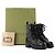 GUCCI - Stivaletti GG Gucci in pelle nera (T37) Nero - vista 7