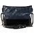 CHANEL - Borsa a Spalla Gabrielle Chanel in Pelle Pieghettata Blu Navy e Nera - vista 3