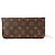 LOUIS VUITTON - Portefeuille Insolite Louis Vuitton en toile enduite monogrammée Marron