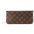 LOUIS VUITTON - Portefeuille Insolite Louis Vuitton en toile enduite monogrammée Marron - vue 3