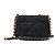 CHANEL - Borsa a Spalla Chanel 19 in Rafia e Tweed Blu Marino e Nero Blu navy - vista 3