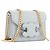 Céline CELINE - Borsa a tracolla Mini Triomphe Celine in pelle liscia blu chiaro - vista 2