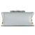 Céline CELINE - Borsa a tracolla Mini Triomphe Celine in pelle liscia blu chiaro - vista 3