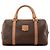 Céline CELINE - Boston 30 Macadam Celine Handtasche aus vintage braunem Canvas