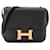 HERMÈS - Umhängetasche Constance 18 Hermès aus schwarzem Epsom-Leder