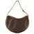 LOUIS VUITTON - Borsa a Spalla Croissant MM Louis Vuitton in Tela Monogrammata Marrone