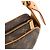 LOUIS VUITTON - Borsa a Spalla Croissant MM Louis Vuitton in Tela Monogrammata Marrone - vista 8