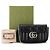 GUCCI - GG Marmont Mini Gucci Umhängetasche aus schwarzem Glattleder - Ansicht 9