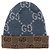 GUCCI - Berretto GG Gucci in lana blu e marrone (L) - vista 2