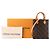 LOUIS VUITTON - Borsa a tracolla Cabas Plat PM Louis Vuitton in tela monogrammata Marrone - vista 7