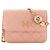 CHANEL - Borsa a Spalla Wallet On Chain Mini Chanel in pelle liscia rosa