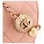 CHANEL - Borsa a Spalla Wallet On Chain Mini Chanel in pelle liscia rosa - vista 6