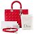 DIOR - Borsa Lady Dior large in pelle cannage rosa - vista 10