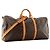 LOUIS VUITTON - Borsa da Viaggio Keepall 60 con Tracolla Louis Vuitton in Tela Monogram Vintage Marrone - vista 2
