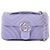 GUCCI - Borsa a Spalla GG Marmont Piccola in Pelle Liscia Lilla
