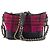 CHANEL - Borsa a tracolla Gabrielle mini Chanel in tweed rosa - vista 3
