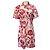 Etro Pink Floral Paisley Baumwollhemdkleid