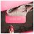 DIOR - Borsa a tracolla Lady Dior mini in pelle cannage rosa - vista 12