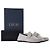 DIOR - Mocassini Odéon Dior in pelle grigia (T40) Grigio - vista 6