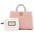 GUCCI - Borsa a Spalla Shopping GG Marmont in Pelle Rosa - vista 12