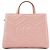 GUCCI - Borsa a Spalla Shopping GG Marmont in Pelle Rosa - vista 3