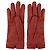 GUCCI - Mors Gucci Lederhandschuhe in Rot (T7) - Ansicht 2