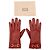 GUCCI - Mors Gucci Lederhandschuhe in Rot (T7) - Ansicht 4