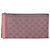 GUCCI - Sciarpa GG Gucci in lana rosa e grigia