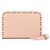 FENDI - Peekaboo Geldbörse aus genarbtem Leder in Rosa Pink - Ansicht 3