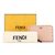 FENDI - Peekaboo Geldbörse aus genarbtem Leder in Rosa Pink - Ansicht 9