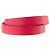 HERMÈS - Bracciale doppio giro Mini Kelly Hermès in pelle swift rosa (T1) - vista 3