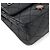 CHANEL - Borsa a Spalla 2.55 Space Charms in Pelle Nera Pieghettata Nero - vista 7