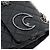 CHANEL - Borsa a Spalla 2.55 Space Charms in Pelle Nera Pieghettata Nero - vista 8