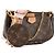 LOUIS VUITTON - Borsa a Spalla Multi Pochette Accessori Louis Vuitton in Tela Monogrammata Marrone - vista 2