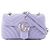 GUCCI - Borsa a Spalla GG Marmont Piccola in Pelle Liscia Lilla