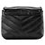 SAINT LAURENT - Borsa a tracolla Loulou Toy Saint Laurent in pelle liscia nera - vista 3