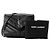 SAINT LAURENT - Borsa a tracolla Loulou Toy Saint Laurent in pelle liscia nera - vista 9