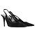 SAINT LAURENT - Décolleté Lexi Saint Laurent in Camoscio Nero (Taglia 38,5)