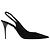 SAINT LAURENT - Décolleté Lexi Saint Laurent in Camoscio Nero (Taglia 38,5) - vista 2
