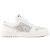 PRADA - Sneakers Downtown in pelle e strass bianchi (T35,5) Blu - vista 2