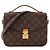 LOUIS VUITTON - Borsa a tracolla Louis Vuitton Métis in tela monogrammed Marrone