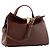JACQUEMUS - Borsa a tracolla Le petit Valérie Jacquemus in pelle martellata marrone - vista 2