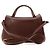 JACQUEMUS - Borsa a tracolla Le petit Valérie Jacquemus in pelle martellata marrone - vista 3