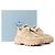 PRADA - Sneakers Centaurus in pelle e tela beige (Taglia 39.5) - vista 11