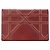 DIOR - Bolsa de Ombro Diorama em Couro Bordô com Estrelas Douradas Bordeaux - vista 3